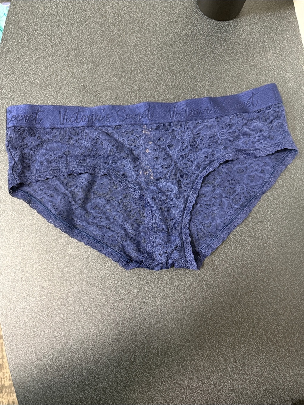 Victoria's Secret Navy Lace Bikini Brief